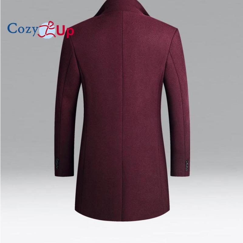 Cozy Up Мужское полушерстяное пальто со съемными клетчатыми шарфами, однобортное полупальто с зубчатым воротником