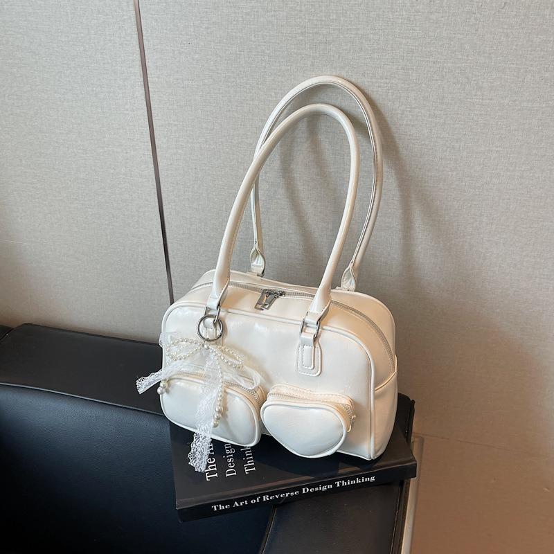 Популярная сумка женская большой вместимости новая летняя универсальная на плечо подмышку сумка для поездок сумка-боулинг