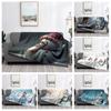 Home Decoration Plush Throw Sofa Blanket Bedspread Bed Fluffy Soft Blankets Decor Plaid Modern Halloween Merry Christmas Winter