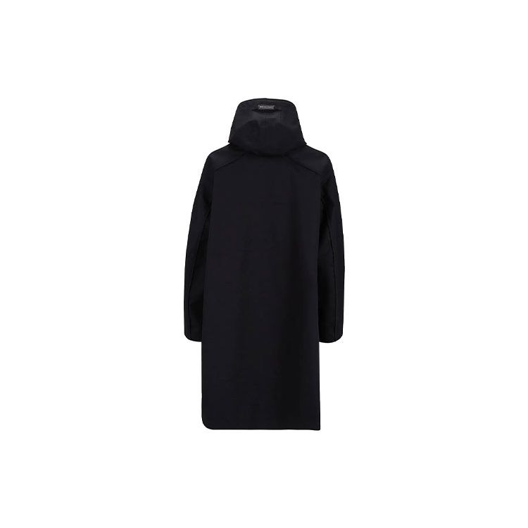 Y-3 FW21 Однотонная ветровка с капюшоном унисекс, верхняя одежда, черный цвет GV4233