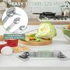 5PCS/SET with Leveler Magnetic Measuring Spoon Stainless Steel Seasoning Spoon Coffee Spoon  Kitchen