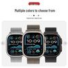 Совместимо с Apple Watch 11: Пряжка-парашют Миланский ремешок из нержавеющей стали, Металлический ремешок Ultra 3