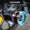 ISINWHEEL U3 Maximum Power 250W Maximum Speed 25KM/H Maxium Range 25KM/H Battery 374 Wh 36V10.4Ah Charging Time 2-3H