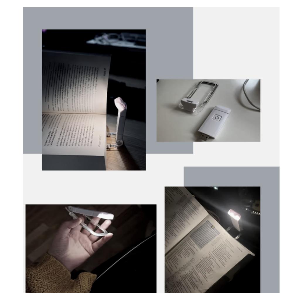 Светодиодная rechargeable лампа для чтения книг