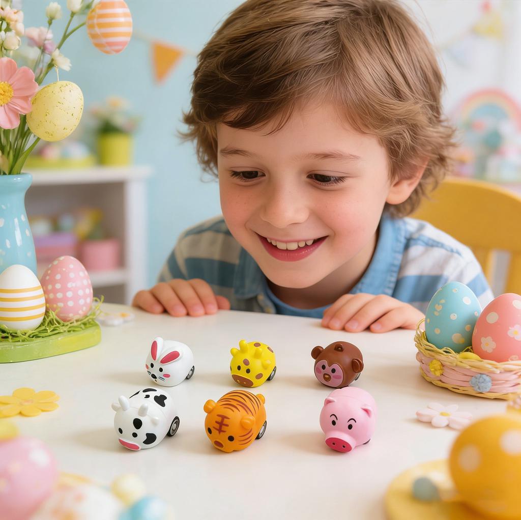 12 Pack Prefilled Easter Eggs With , 2.5Inch Plastic Easter Eggs Filled Toys For Easter Hunts, Basket Stuffers, Easter Party Gifts