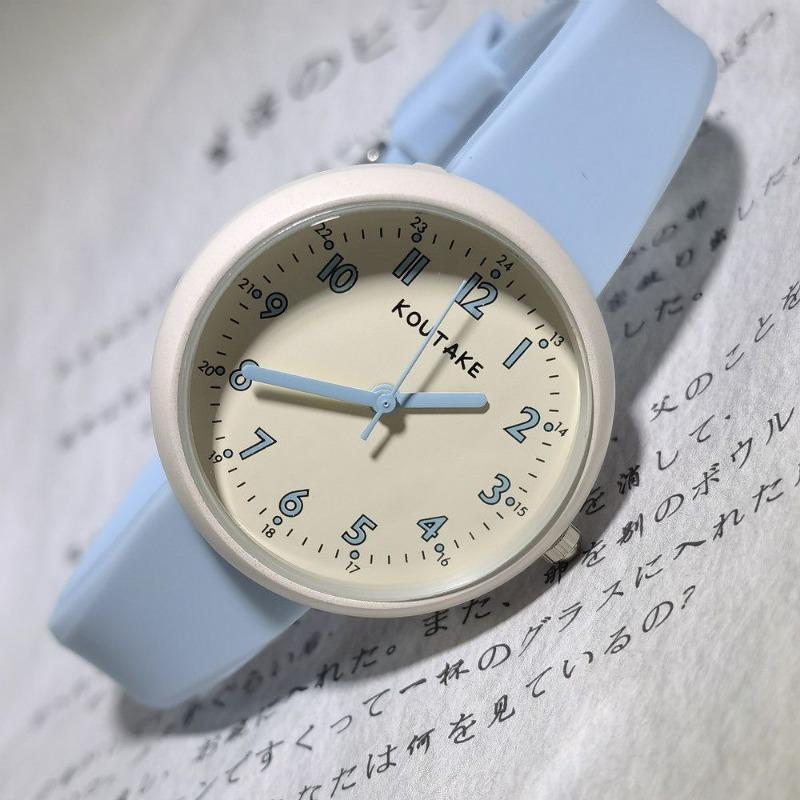 Ladies Watch Ins Campus Wind Junior High School Student Niche Simple Quartz Watch