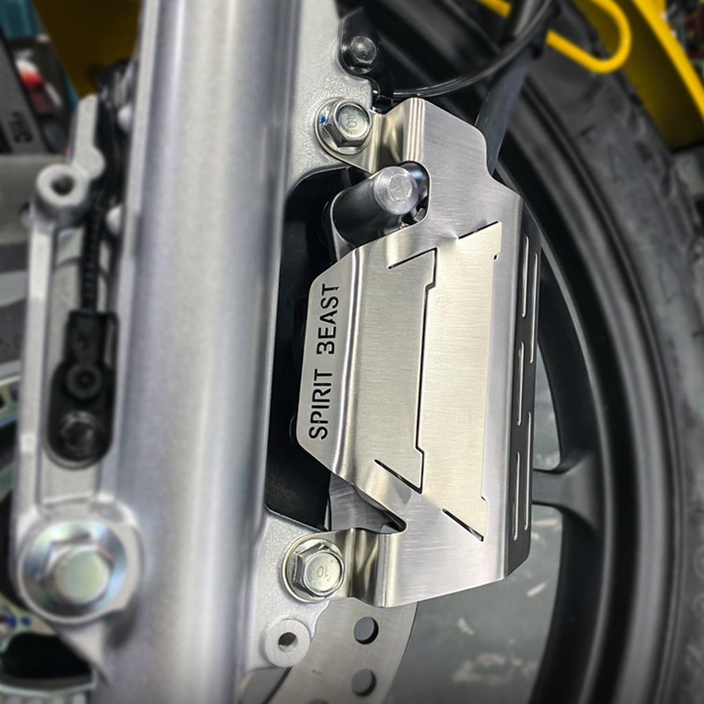 Крышка суппорта дискового тормоза переднего колеса мотоцикла для Cub 110 CC110, защитная плата дискового суппорта