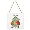 Wooden Love Shack Plaque