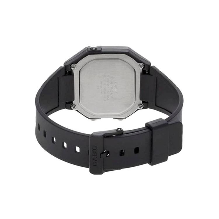 Casio Мужские ЧАСЫ для МОЛОДЕЖИ Черные W-217H-1AVDF W-217H-1AVDF
