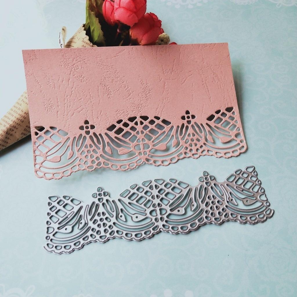 Lace Metal Stencil Metal Cutting Dies for DIY Frame Album Paper Card Scrapbooking Paper Card Craft Embossing Dies
