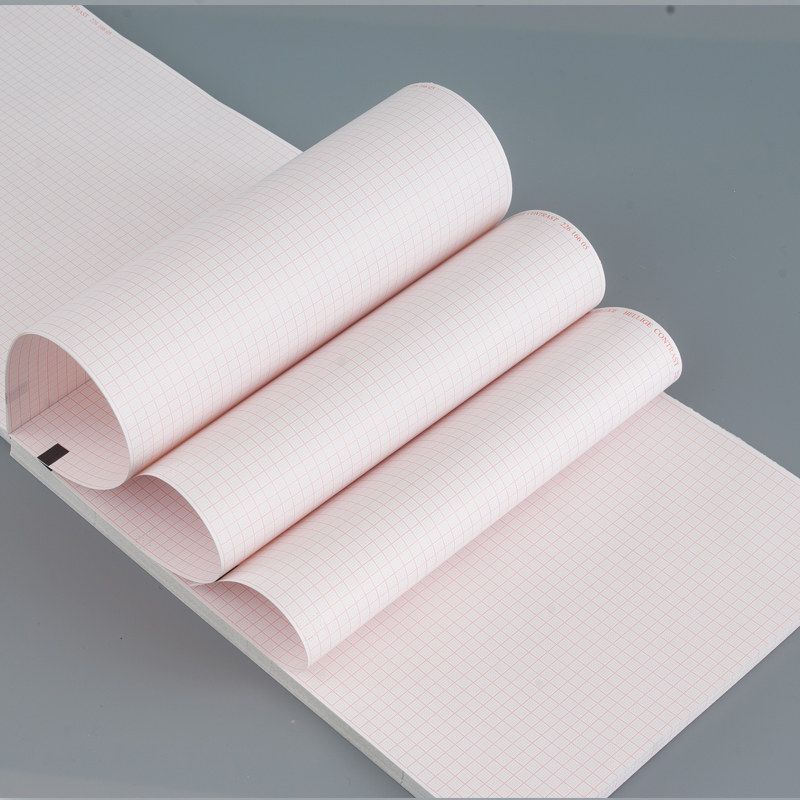 Бумага для ЭКГ 210X295-200Л Подходит для Mindray R12A, Bioland Se12/1200, Twelve-Lead Mac2000