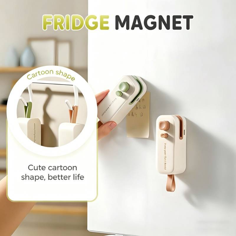Modern Portable Sealing Machine With Magnetic Charging For Food Freshness And Gift Use