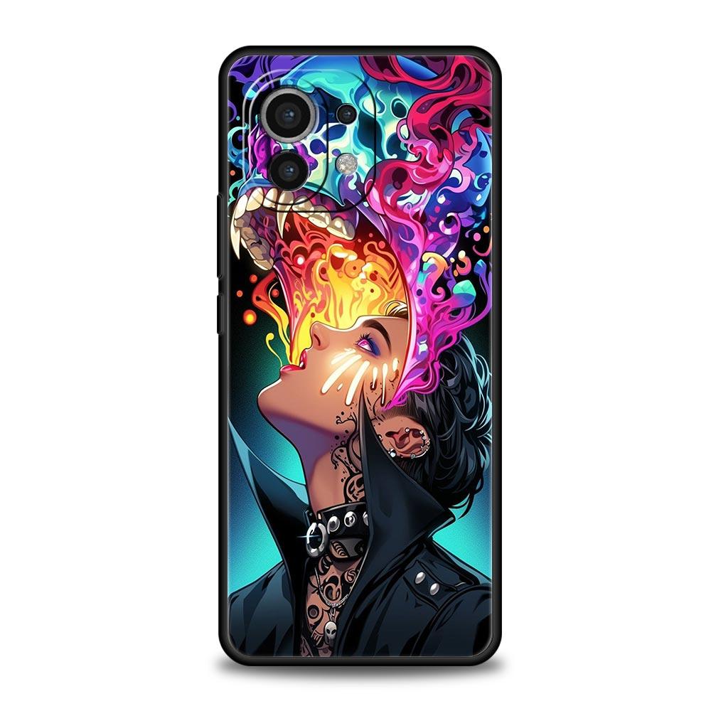 Hot Girls Phone Case Cover for Xiaomi Mi 17 15 14 13 12 11 Ultra 15T 14T 13T 12T 11T Pro Lite 5G Soft TPU Shell Fundas Capas Bag