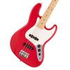 Made In Japan Hybrid II Jazz Bass®, Maple Fingerboard, Modena Red