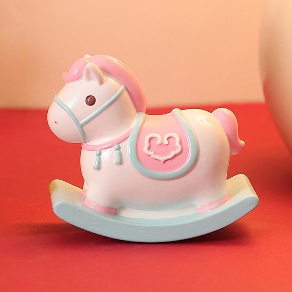 Resin Zodiac Horse Figurines Cute Horse Figures Ornament Spring Festival