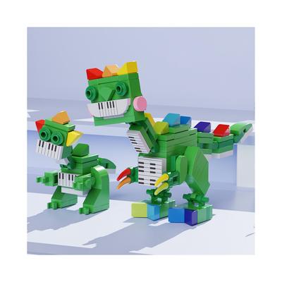 Poppy Playtime Pianosaurus Строительные кубики Улыбающиеся существа Строительные кубики Игрушки 2 шт.
