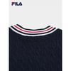 Fila Женский свитер с V-образным вырезом и косами