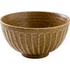 Minoru Pottery Mino Ware Tetote 125 Bowl Walnut