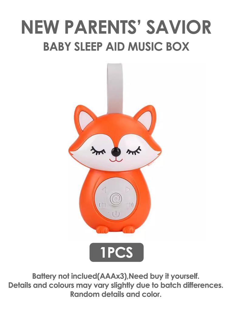 1pc Baby White Noise Soother Machine with 5 Soothing Sounds Music Timer for Newborn Toddler Sleep Aid Stroller Home Use