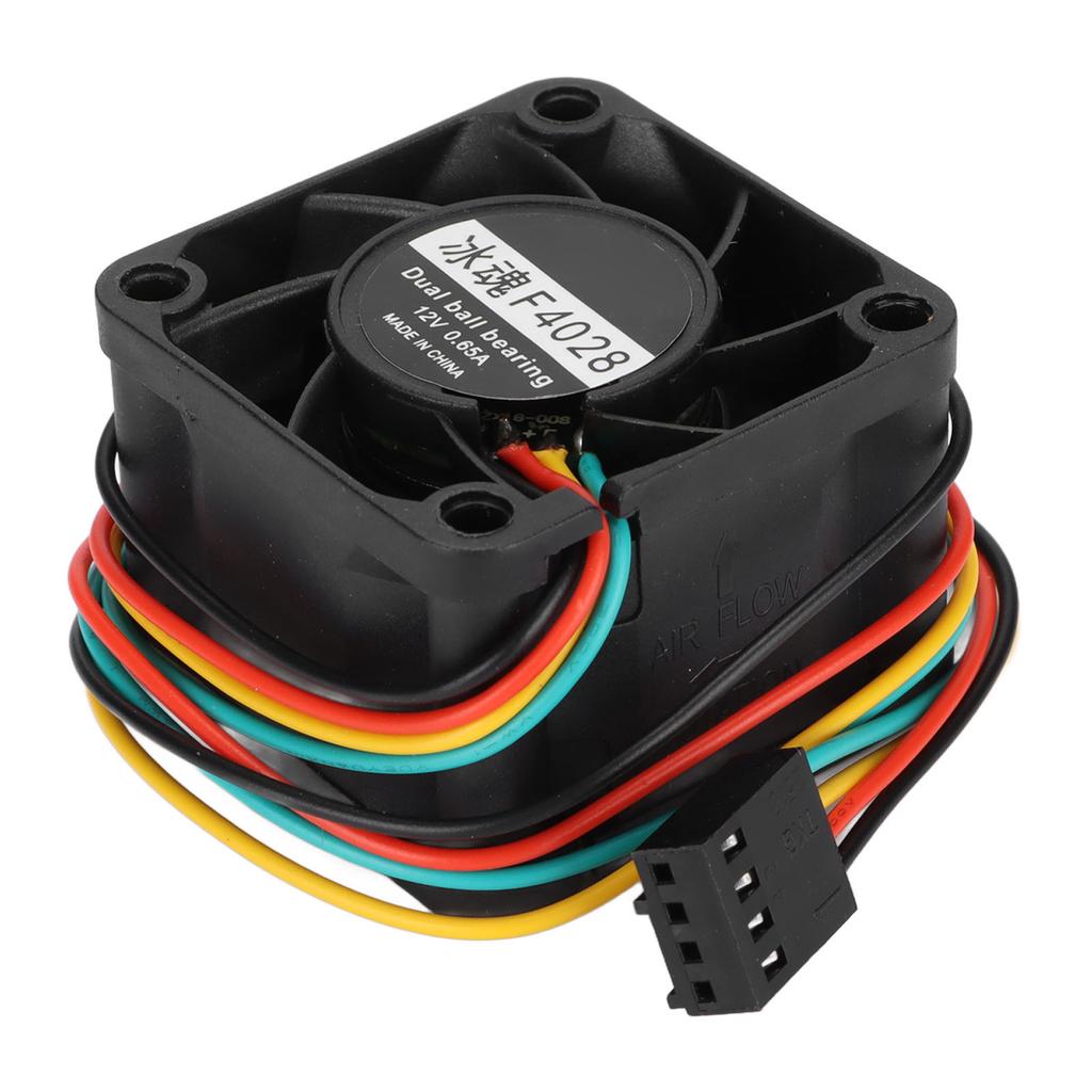 PC Case Fans 16000RPM Two Ball Bearing Low Noise Powerful Heat Dissipation Wide Application 12 Volt Fan for Computer Car