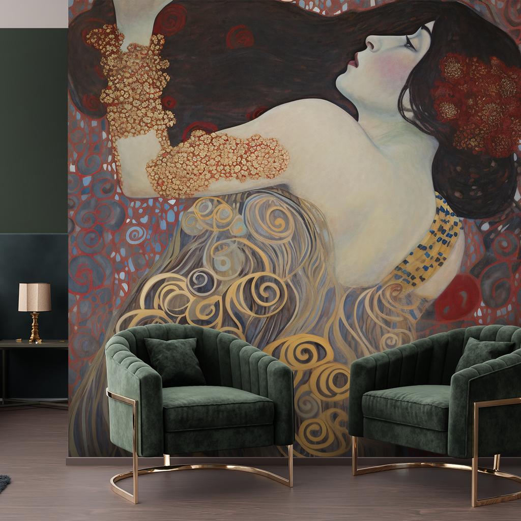 Обои Абстракция с женщиной - G. Климт