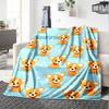 Corgi Pattern Home Customize Your Name Blankets Soft And Cozy For All Seasons Perfect For Picnics Sofa Office Bed And Living Room Ideal Gift For