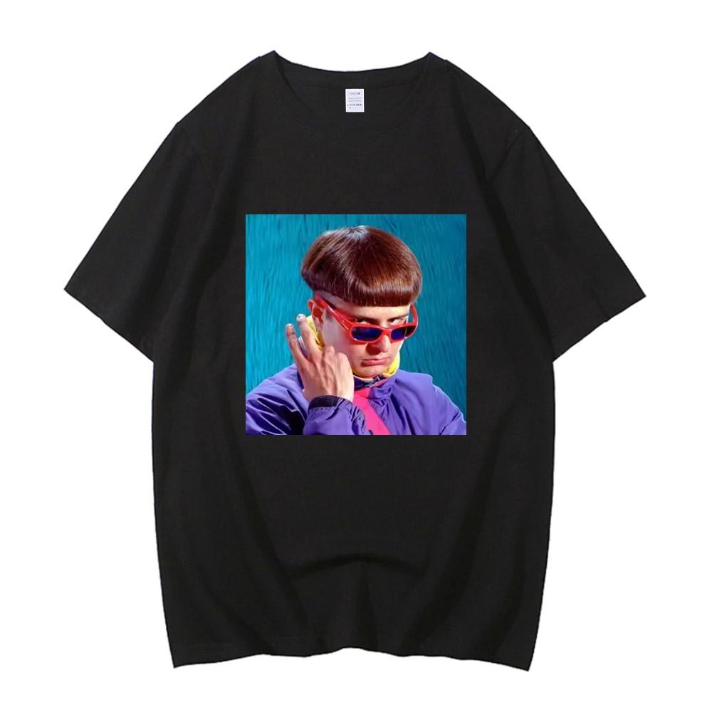 Oliver Tree T Shirt Men's Hip Hop Band Vintage Washed Casual RIP Rapper T-shirt Breathable High Quality Cotton Streetwea