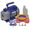 VidaXL Single-Stage Suction Pump and 2-Way Manifolds