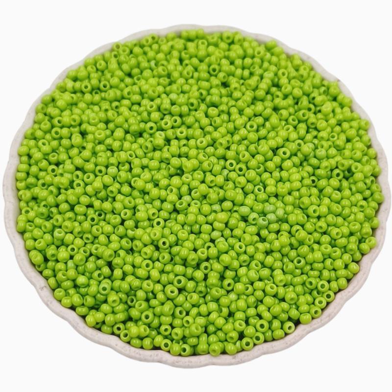 Exquisit 1000pcs/Lot DIY Spacer Beads Bracelet Necklace Accessories Mini For Jewelry Making Seed Beads Czech Glass Findings 2mm Manual Accessories