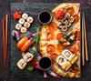 PANEL SZKLANY DO KUCHNI 60x65 Pizza