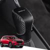 Hearsheng Honda New 2023 Genuine Leather Material Shift Knob Cover Interior Custom Parts Accessory Nail Scratch Prevention Easy Installation Designed