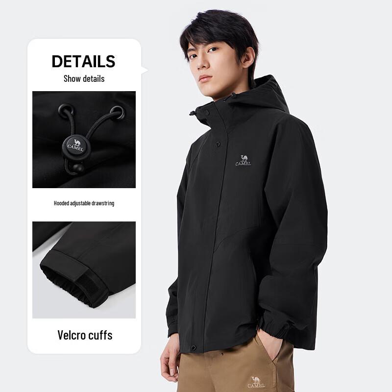 Camel Мужская ветрозащитная водонепроницаемая спортивная куртка