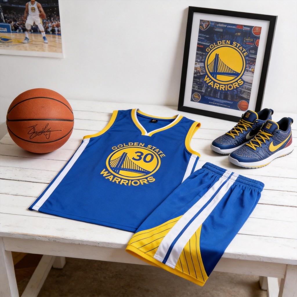 Баскетбольная форма Stephen Curry Полиэстер С Дышащей Тканью Для Взрослых Мужчин