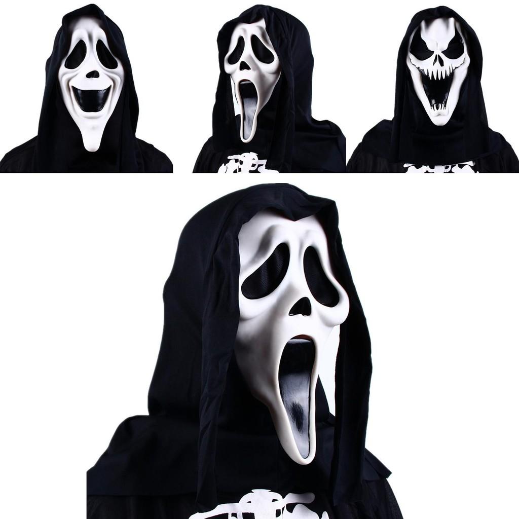 Scare Your Friends With Our Adult Scream Suit Mask Ghost Face Cosplay Costume Perfect For Halloween!