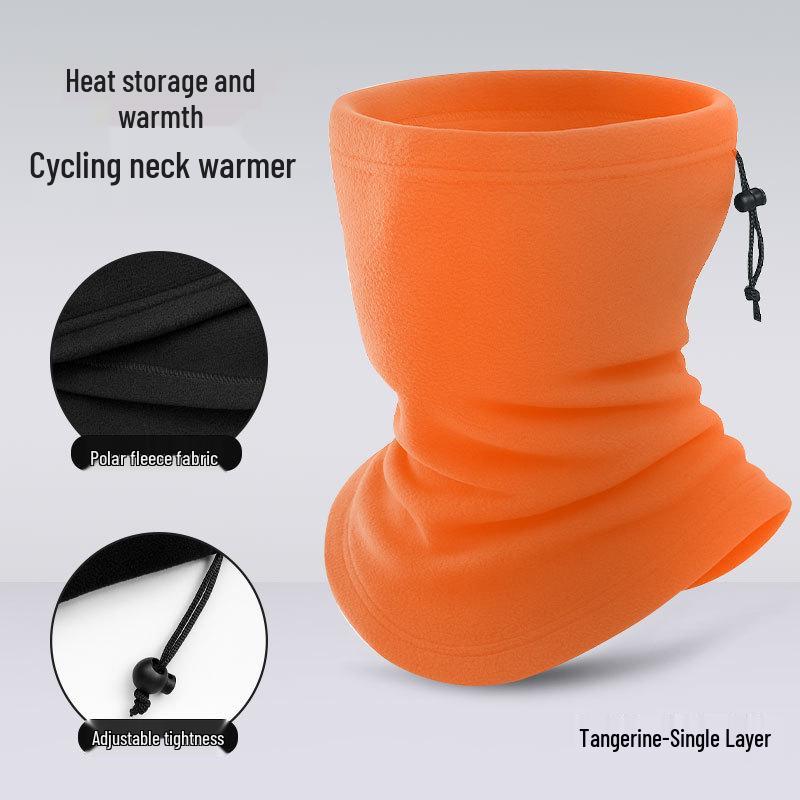 Регулируемая многофункциональная манишка: Ветрозащитный гейтор для катания на лыжах и велосипеде на осень и зиму