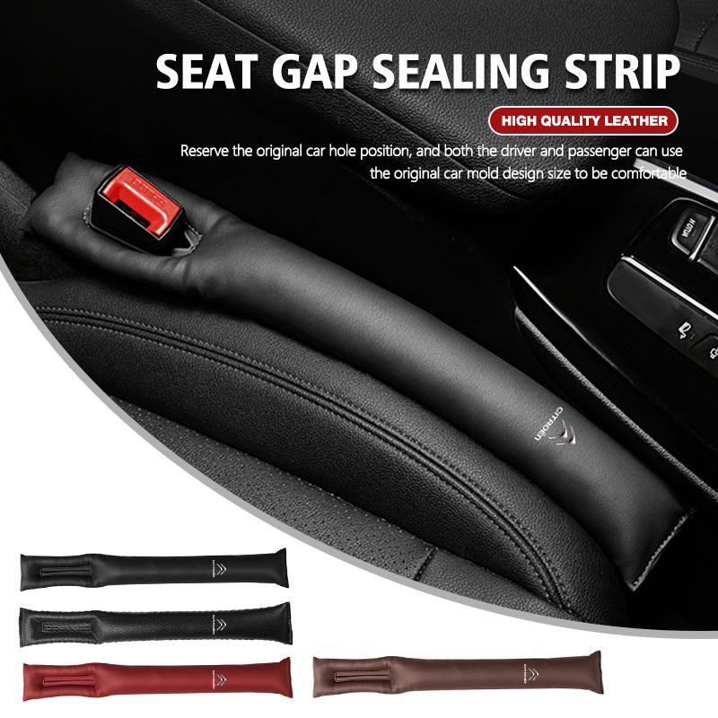 Car Seat Gap Filler Side Seam Plug Leak-proof Strip Padding For Citroen Jumper Celysee Cactus Picasso Aircross Saxo Grand