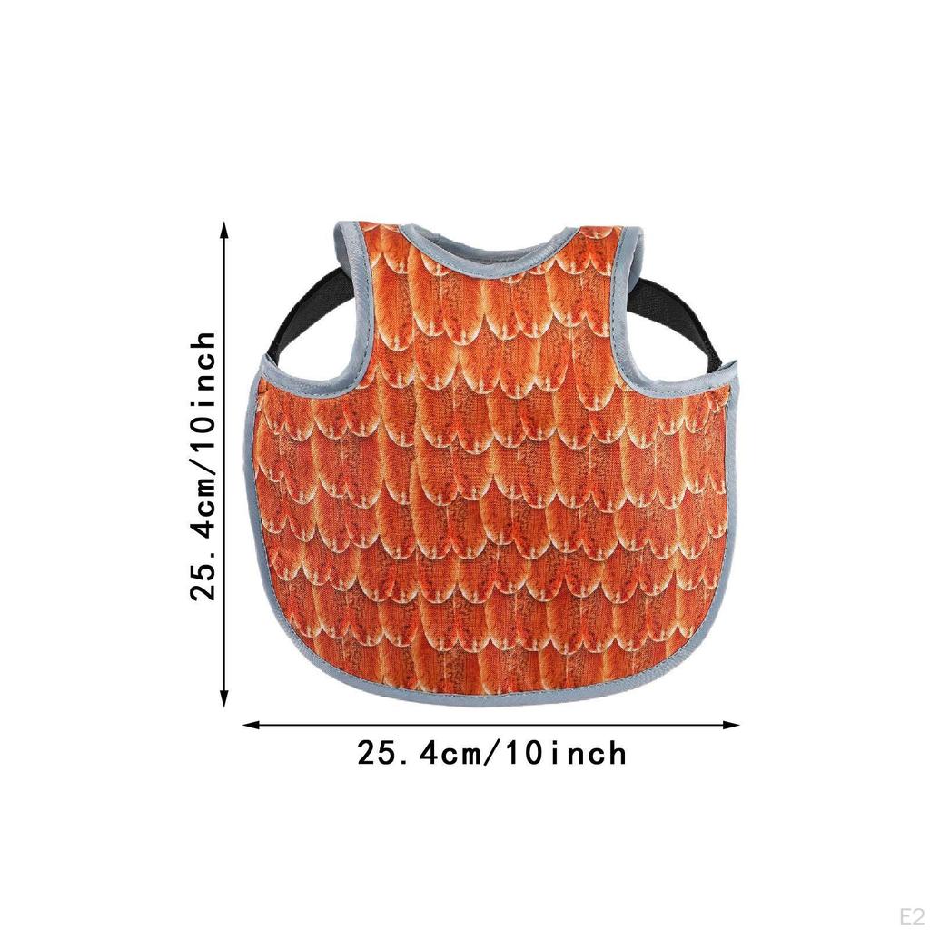 Куриное седло спинка протектор курица фартук защитный чехол для фермерских петухов зима