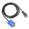 Quality Digital Video Connector AV Adapter Cord HDMI To VGA Converter Male To Male Display Output