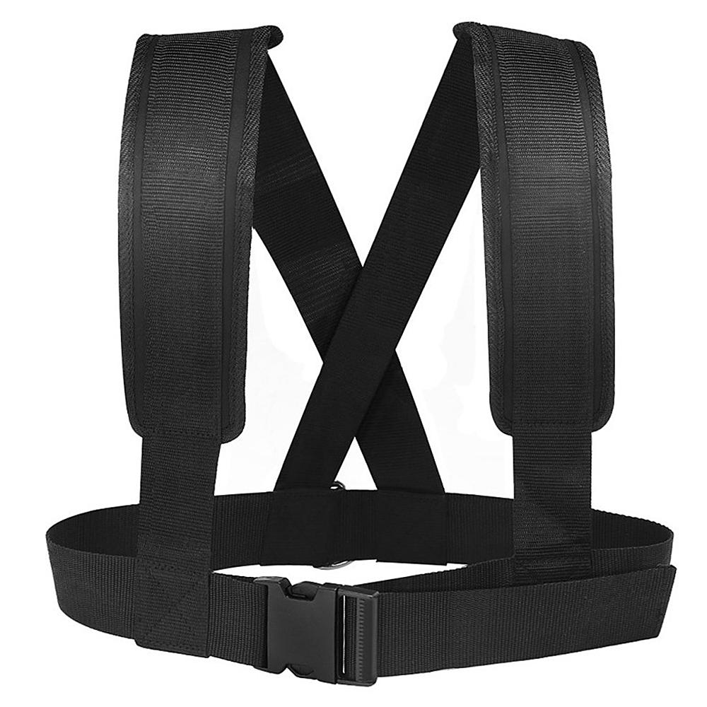 Adjustable Training Belt Resistance Elastic Belt Running Safety Training Rope Sled Harness Tire Pulling Harness Workout