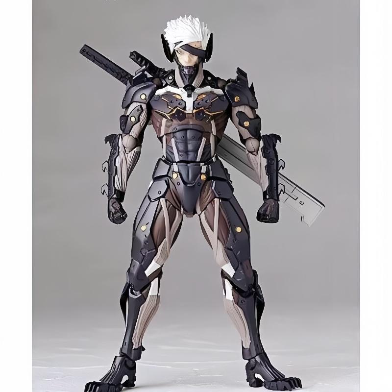 Ocedo Yamaguchi 140 Ex Металлическая шестерня Кукла с подвижными частями Mgs Metal Gear Rising Rising Thunder Рука Подарочная кукла Игрушка Подарок на день рождения
