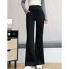 Thick Winter Pants for Women with Fleece Lining, High Waist Warm  Flare Leg Design