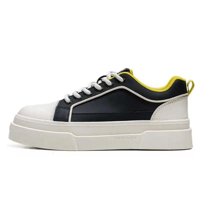 Fashion PU Leather Flat-heeled Mans Shoes For Dresses Dress Formal Shoes Fuchsia Shoes Sneakers Sports Expensive Cheaper Factory