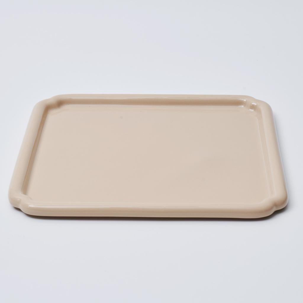 LASSIETTE NUBE Керамическая большая тарелка, которую можно мыть в посудомоечной машине, желтый, белый