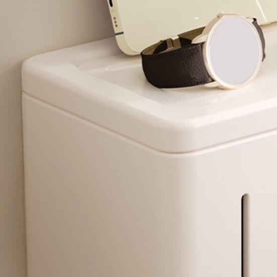 Napkin Storage Box Wall Mounted Waterproof Toilet Paper Holder Non-Drilled