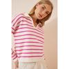 Women's Polo Neck Knitwear Sweater Us00293