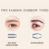 6G Eyebrow Stamp Waterproof Sweatproof Long Lasting Brow Powder 3 Shapes Colors Makeup Brow Stamp for Beginners