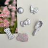 Магниты на холодильник KT Cat из серии Silver - Милые и стильные магнитные украшения для перфорированной доски для вашего дома!
