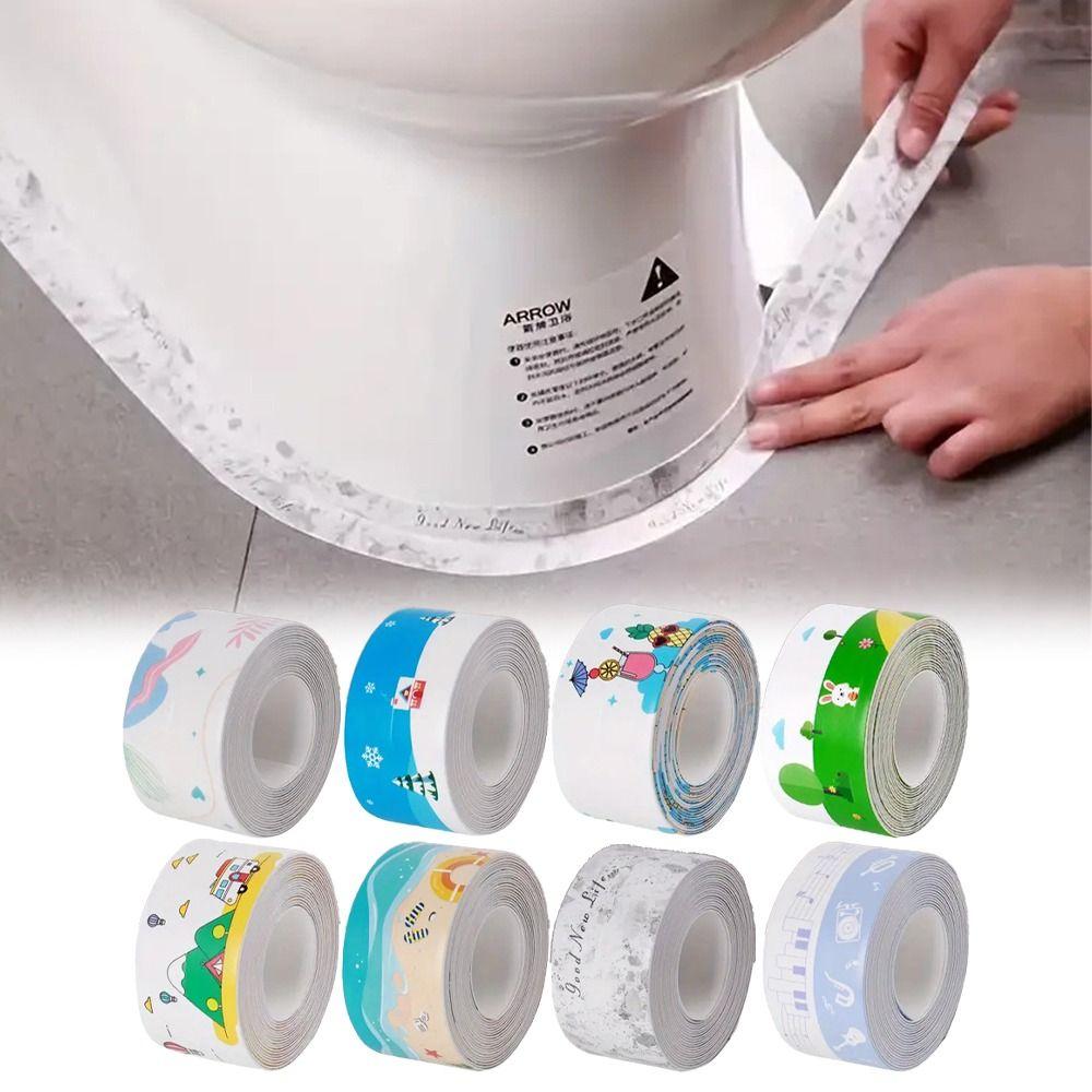 3,2 м/Рулон Герметизирующая Лента Водонепроницаемая Затирка для Душевой Плитки Профессиональная Лента-Клей для Швов Бытовое Использование