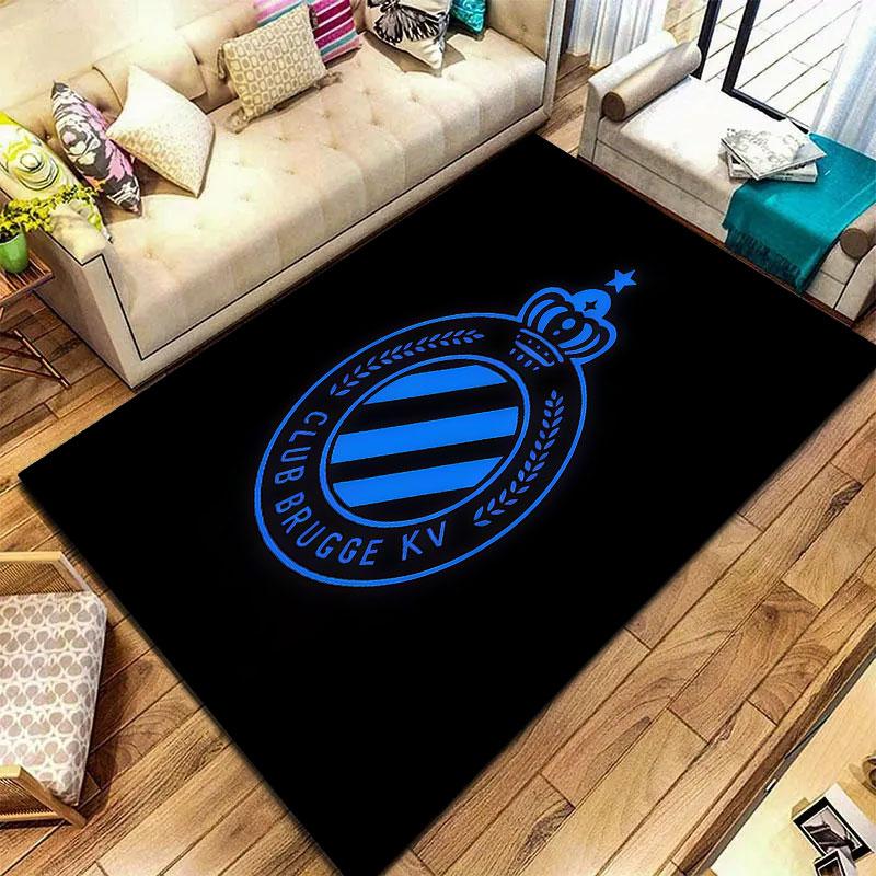 Club Brugge KV Carpet Rug for Living Room Bedroom Home Sofa Decoration,Kids play Non-slip Floor Mat