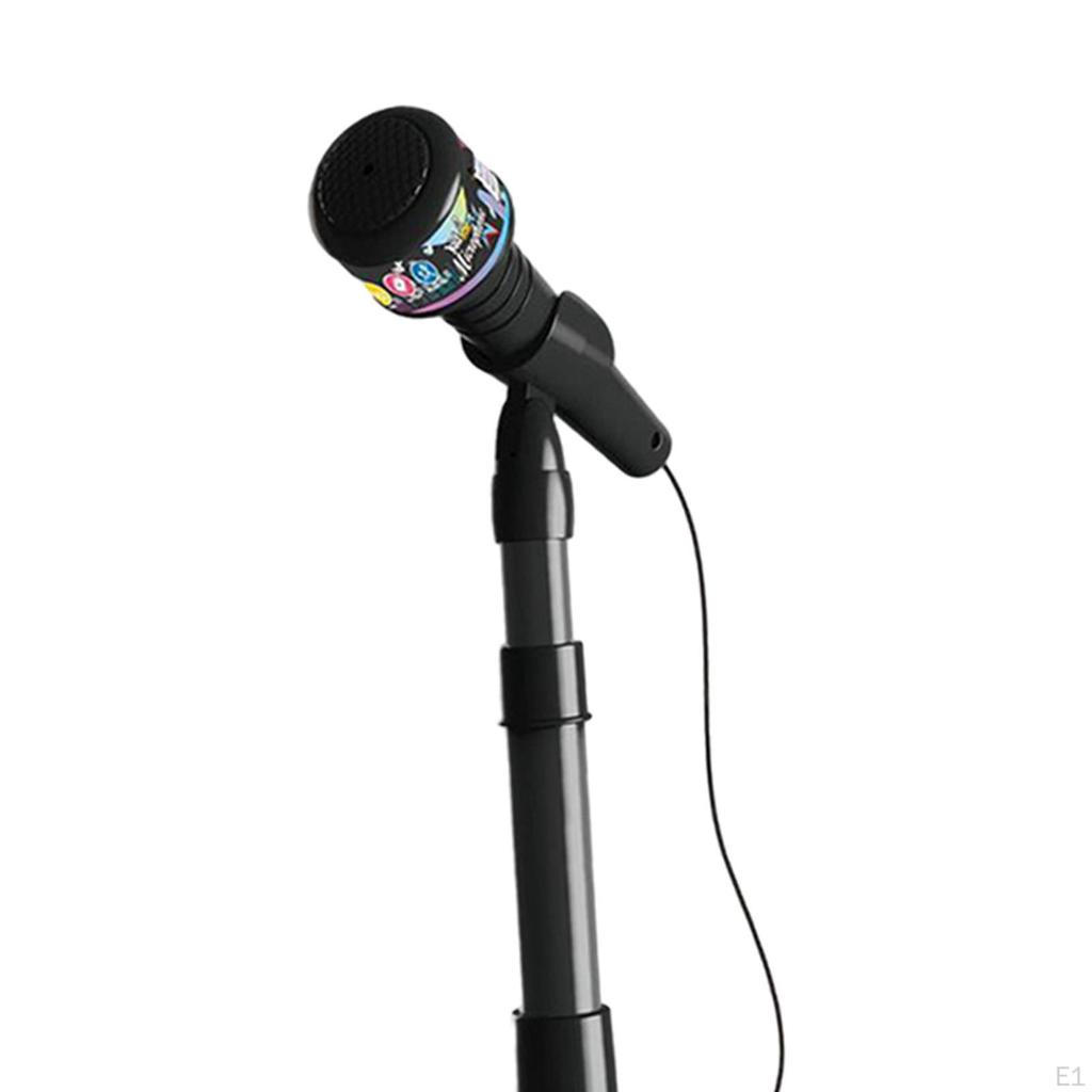 Детский микрофон и подставка, устройство с подсветкой для подарков на год от 3 лет